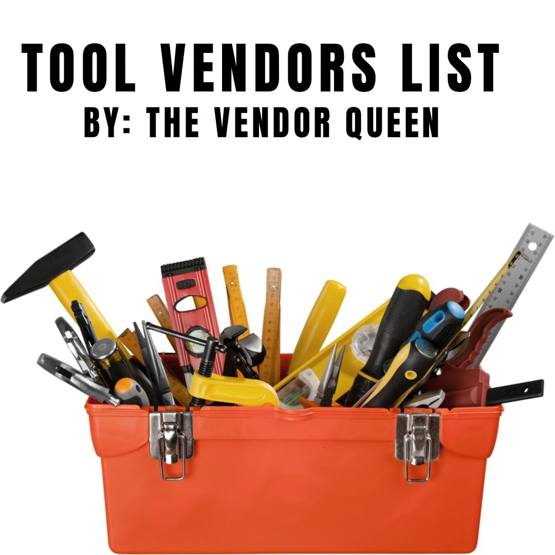 Tool Vendors List – The Vendor Queen